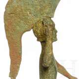 Hoplitenfigur eines Kriegers, Bronze, Umbrien, 5. Jahrhundert vor Christus - Foto 8