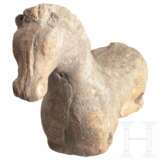 Terrakotta-Spielzeugpferd, römisch, 1.- 3. Jahrhundert - Foto 3
