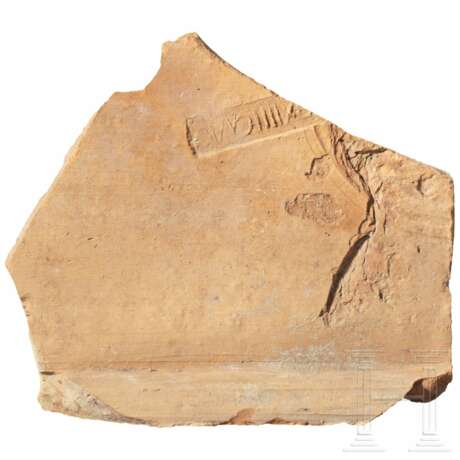 Ziegel mit Stempel der 14. Legion, römisch, 1. - 4. Jahrhundert - Foto 1