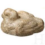 Frühchristliche Marmortaube mit aufwendig gestaltetem Gefieder, 5. - 8. Jahrhundert - Foto 2