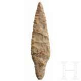 Flint-Speerspitze, Dänemark, Neolithikum, 3. Jahrtausend vor Christus - фото 1