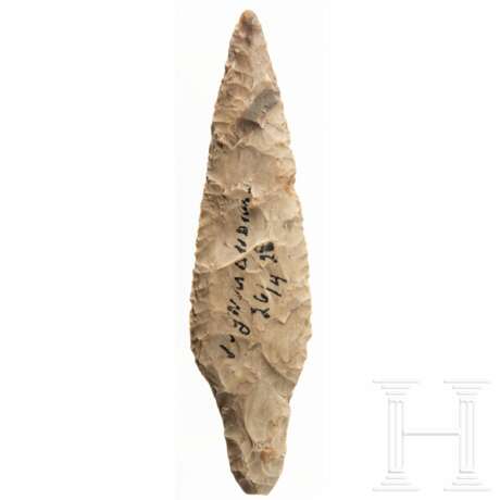 Flint-Speerspitze, Dänemark, Neolithikum, 3. Jahrtausend vor Christus - photo 2