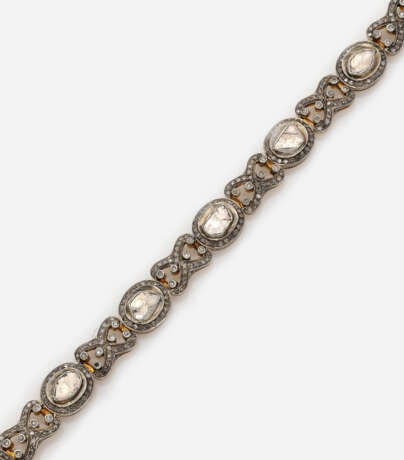 Russisches Belle Epoque-Diamantarmband - фото 1