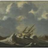Porcellis, Jan. ATTRIBUTED TO JAN PORCELLIS (GHENT 1584-1632 ZOETERWOUDE-DORP) - Foto 2