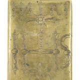 Breverl Messing Leder 1.H.18. Jahrhundert. - фото 1