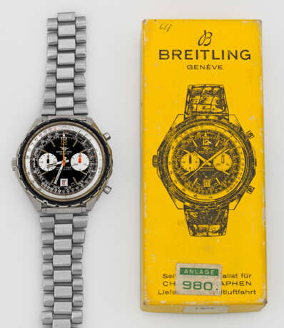 Herrenarmbanduhr von Breitling von 1970 - Foto 1