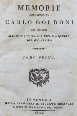 Goldoni, C. - Foto 1