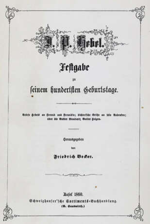 Becker, F. (Herausgeber). - Foto 1