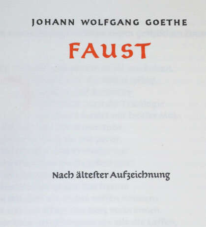 Goethe, J.W.(v.) - фото 1