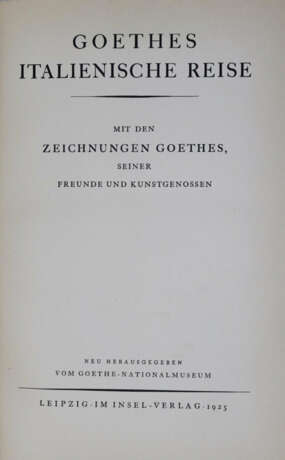 Goethe, J.W.v. - фото 1