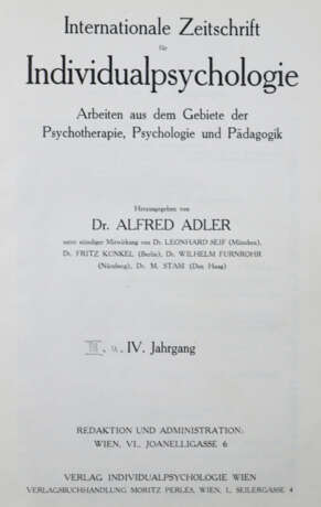Adler, A. (Herausgeber). - фото 1