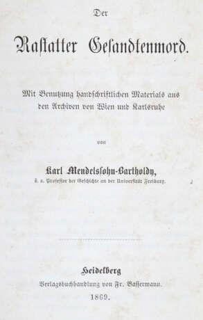 Mendelssohn-Bartholdy,K. - фото 1