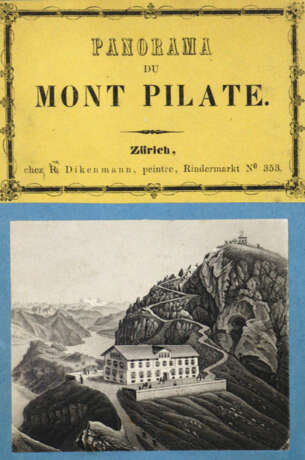 Panorama du Mont Pilate. - Foto 1