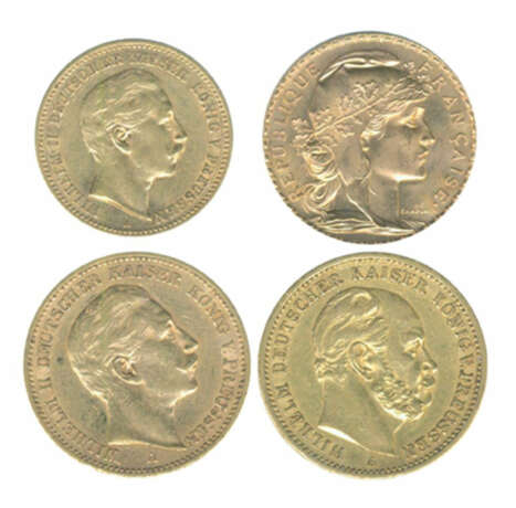 4 Goldmünzen - Foto 1