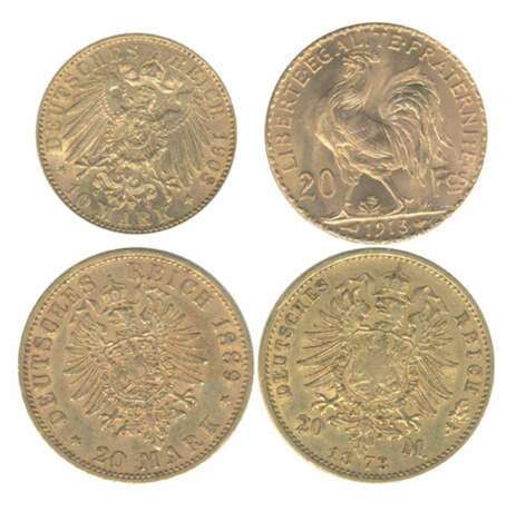 4 Goldmünzen - photo 2