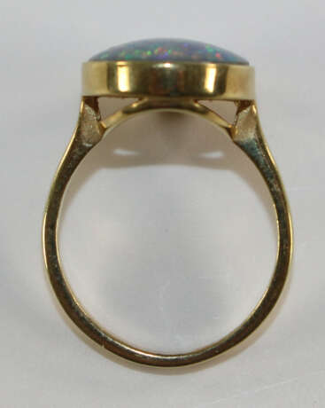 Opalring 585 Gelbgold. - photo 2