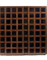 Bookcase with two doors 