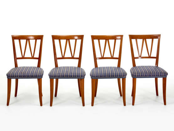 Carl Malmsten. Lot of four chairs - фото 1