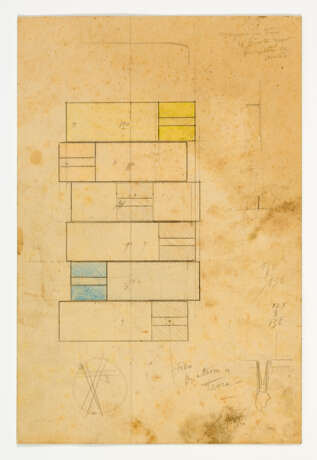 Carlo Scarpa. Study for the sculpture for the environment of the XXXIV Venice Biennale - Foto 2