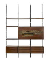 Bookcase with three spans