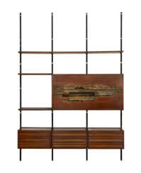 Bookcase with three spans 