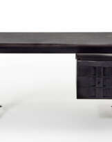 Desk with chest of drawers with three drawers of the series