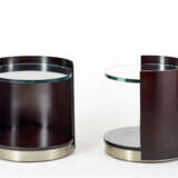 Gianni Moscatelli. Pair of cylindrical bedside tables - Foto 1