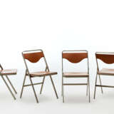 Gianni Moscatelli. Lot of four folding chairs - photo 1