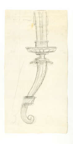 Seguso Vetri d'Arte. Furnace drawing for a wall lamp - фото 2