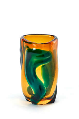 Archimede Seguso. Vase with triangular section - Foto 1