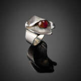 Antonia Campi. Ring with silver and carnelian structure - photo 1