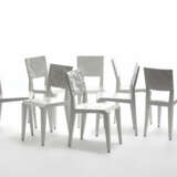 Francois Azambourg. Lot consisting of eight chairs - фото 1