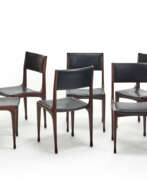 Carlo De Carli. Lot consisting of six chairs 