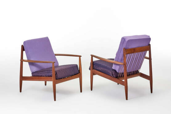 Grete Jalk. Pair of armchairs - Foto 1