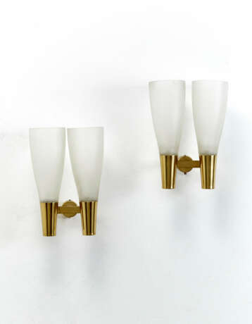 Pietro Chiesa. Pair of two-light wall lamps - фото 1