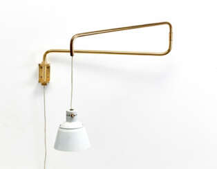Wall lamp with articulated 