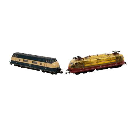 MÄRKLIN zwei Lokomotiven, Spur H0, - фото 1