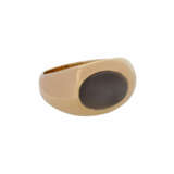 Ring mit feinem grauen Mondsteincabochon - Foto 1