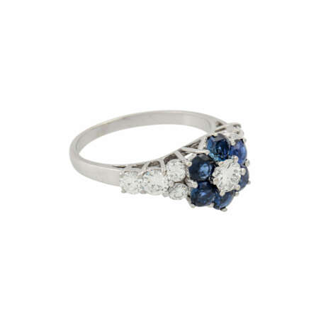 Ring mit Brillanten von zusammen ca. 0,75 ct. - photo 1