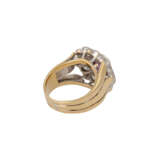 Ring mit pinkfarbenem Saphir und Diamanten von zusammen ca. 1,6 ct, - photo 3