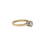 Ring mit Brillant ca. 0,35 ct, - photo 1