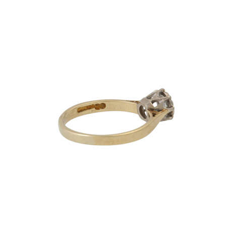 Ring mit Brillant ca. 0,35 ct, - photo 3