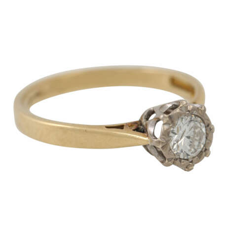 Ring mit Brillant ca. 0,35 ct, - photo 5