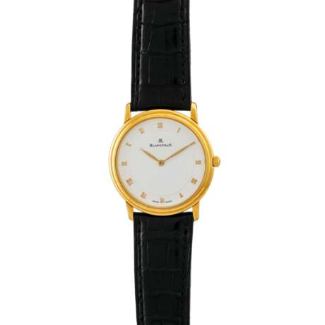 BLANCPAIN Vintage Villeret "Ultraflach", Ref. 0021-1418-55. Armbanduhr. Damaliger Neupreis: 10.600,- DM. - photo 1