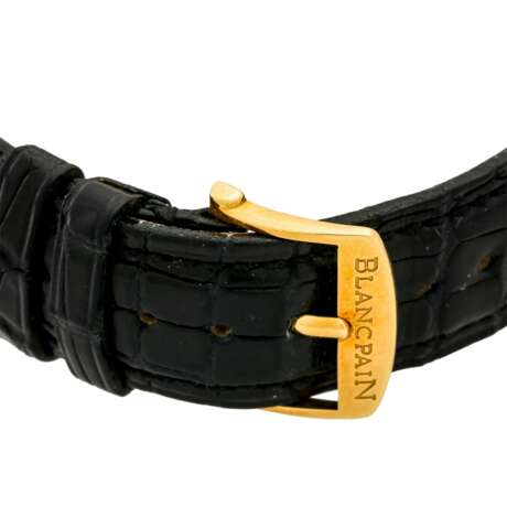BLANCPAIN Vintage Villeret "Ultraflach", Ref. 0021-1418-55. Armbanduhr. Damaliger Neupreis: 10.600,- DM. - Foto 8