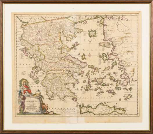 VISSCHER, Nicolaes (1618 - 1679 Amsterdam). Landkarte.| siehe Nachtrag - фото 1