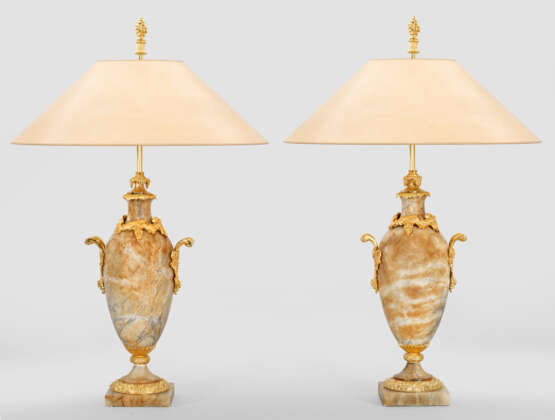 Paar große dekorative Salonlampen - Foto 1