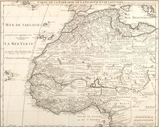 Karte von Nord- und Westafrika - фото 1