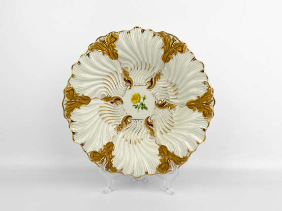 Dish, Meissen Porcelain Factory, Gold, Germany, 1934 - photo 1
