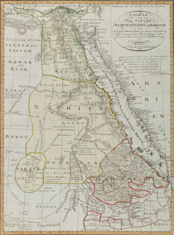 Karte von Ägypten - photo 1